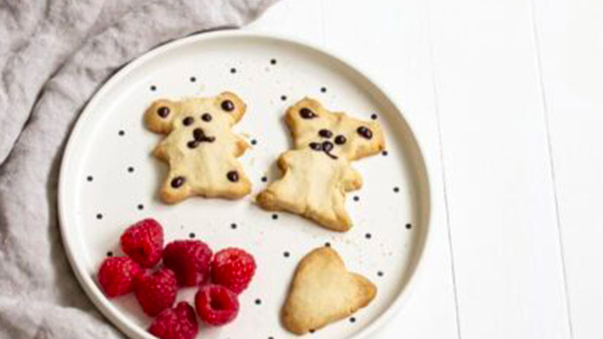 Petits oursons au beurre & au chocolat